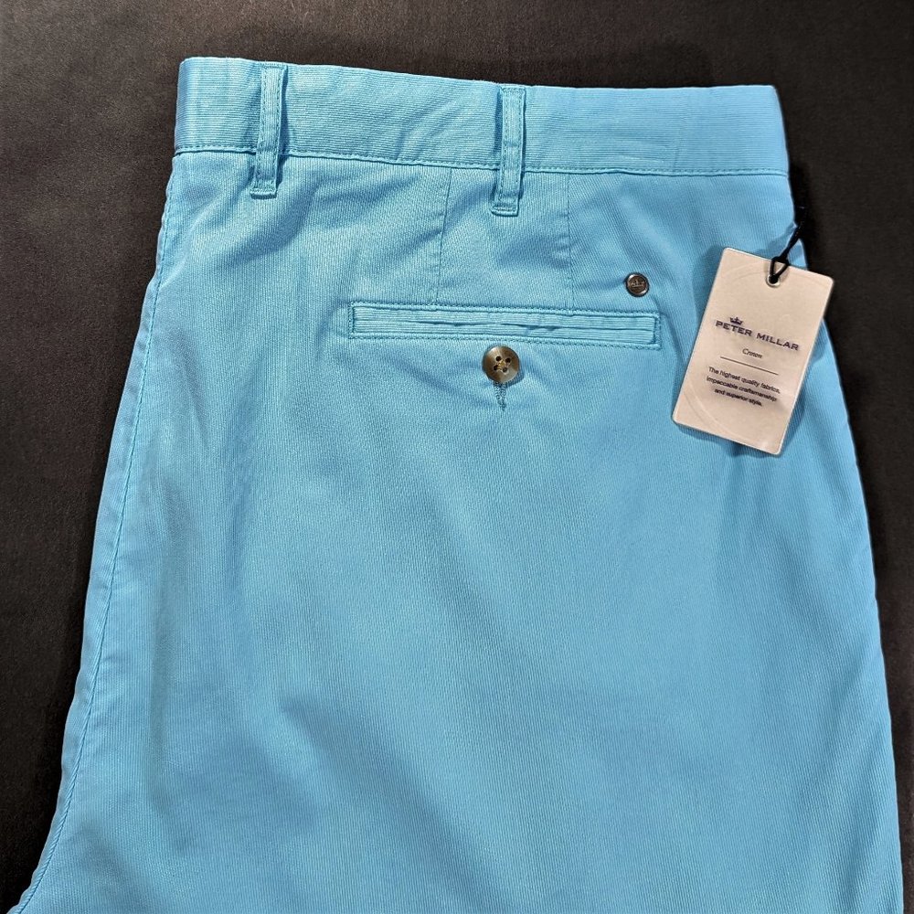 $115 Peter Millar Crown Bedford Cotton Spandex Stretch Shorts Size 40